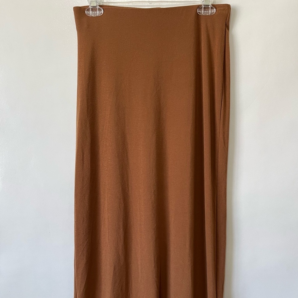 Free People Beach Sinead Maxi Skirt Brown